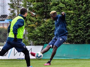 Başakşehir, MKE Ankaragücü maçı hazırlıklarını sürdürdü