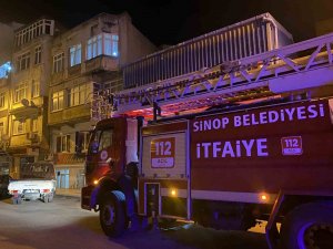 Sinop’ta 2 ayrı ikamette baca yangını