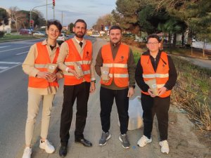 AK Parti’li gençlerden “İftara 5 kala” uygulaması