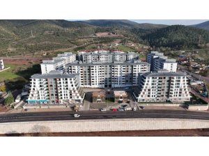 Kentsel dönüşüm çerçevesinde Araptepe’de yapılan 25 daire satışa çıktı