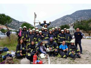 Büyükşehir’den Bodrum’da gönüllü ateş savaşçılarına eğitim