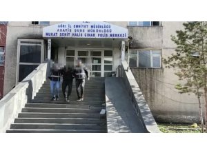 Ağrı’da kablo hırsızlığı kameralara yansıdı