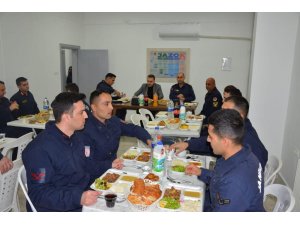 Kaymakam Odabaş, jandarma ile iftarda bir araya geldi
