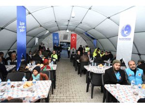 Afet bölgesinde ramazan bereketi