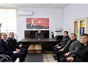 İl Müdürü Bircan Elbistan’da Vali Kızılkaya ile buluştu