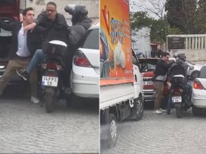 İstanbul'da kuryeye satırlı saldırı