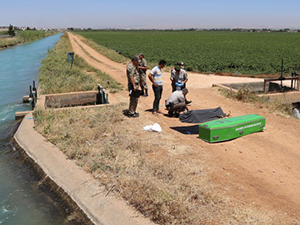 Şanlıurfa'da sulama kanalında ceset bulundu