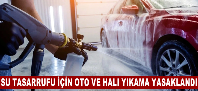 Diyarbakır'da su tasarrufu için oto ve halı yıkama geçici olarak yasaklandı