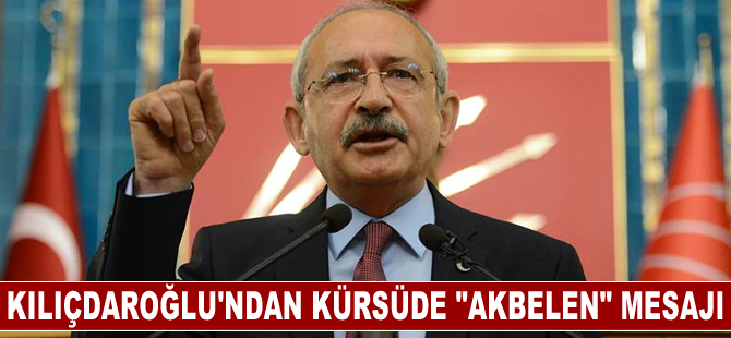 Kılıçdaroğlu, CHP TBMM Grup Toplantısı'nda konuştu