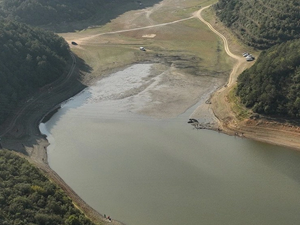 İstanbul'da barajların doluluk oranı yüzde 35'in altına düştü