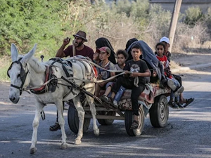 Gazze’de milyonlarca sivil evlerinden kaçıyor