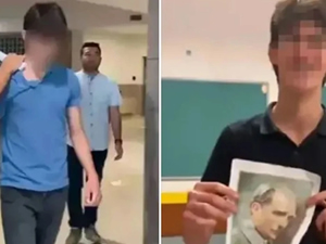 Atatürk'ün fotoğrafına yönelik uygunsuz hareketler yapan sanığın davasında karar