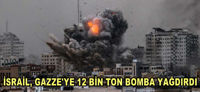 İsrail, Gazze'de bir atom bombası gücünde patlayıcı kullandı