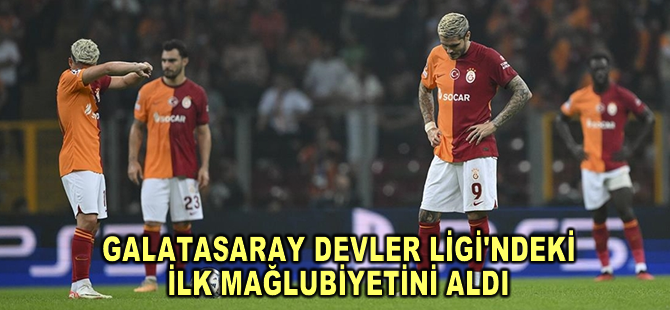 Galatasaray Devler Ligi'ndeki ilk mağlubiyetini aldı
