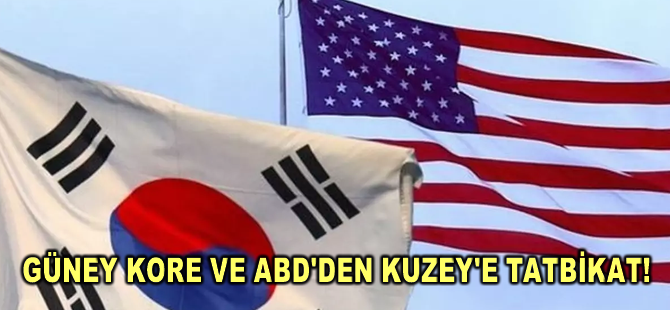 Güney Kore ve ABD, Kuzey'in "topçu atışı tehditlerine" karşı askeri tatbikat yapıyor