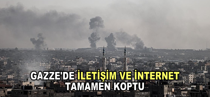 İsrail saldırıları nedeniyle Gazze'de iletişim tamamen koptu