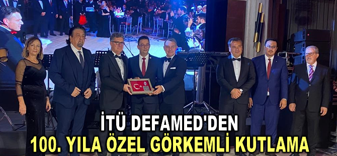 İTÜ DEFAMED'den (YDO) Cumhuriyetin 100. yılına özel görkemli kutlama