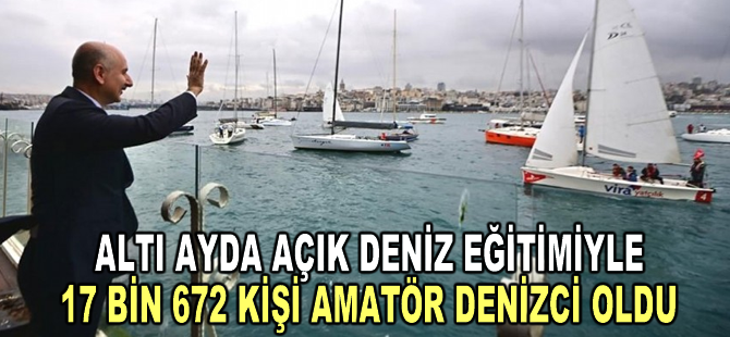 Amatör denizcilik ailesine yaklaşık 18 bin kişi daha katıldı