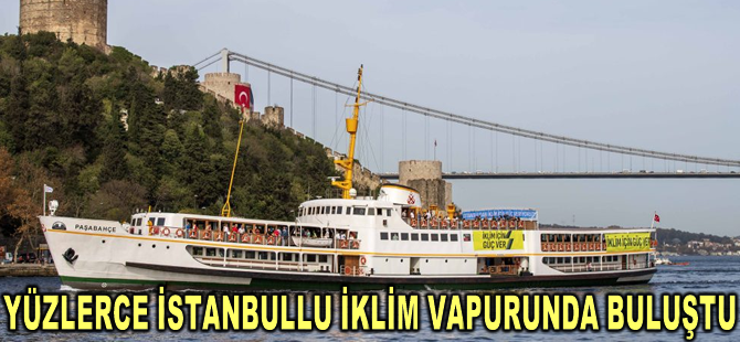 İstanbullular İklim Vapurunda buluştu