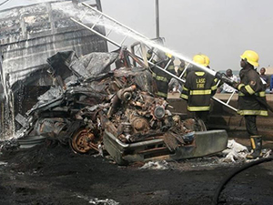 Nijerya'da trafik kazası: 25 kişi hayatını kaybetti