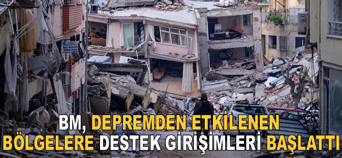 BM, Kahramanmaraş merkezli depremden etkilenen bölgelere destek girişimleri başlattı