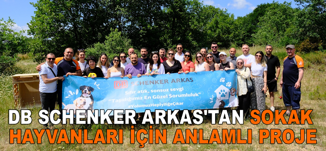 DB Schenker Arkas’tan sokak hayvanları için anlamlı proje