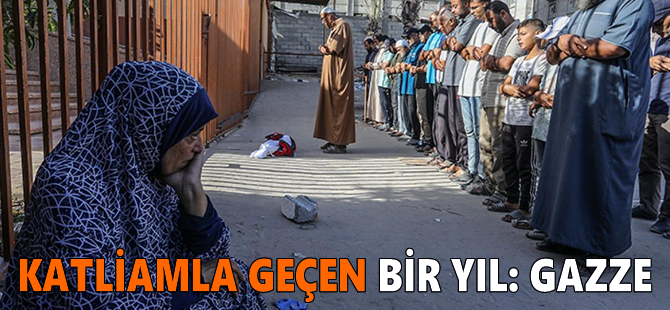 Katliamla geçen bir yıl: Gazze