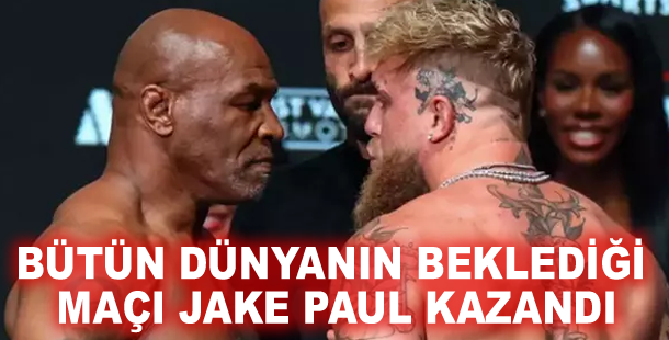 Bütün dünyanın beklediği maçı Jake Paul kazandı