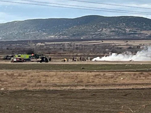 Isparta'da askeri helikopter düştü: 6 askerimiz şehit oldu