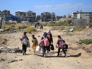 Katil İsrail, Gazze'de "güvenli olduğunu" iddia ettiği bölgenin boşaltılmasını istedi