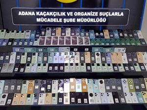 Yolcu otobüsünde 4,2 milyon liralık kaçak cep telefonu ele geçirildi