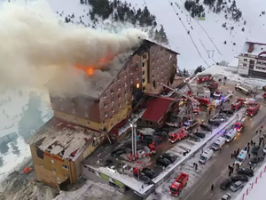 Bolu Kartalkaya Kayak Merkezi'ndeki otelde yangın: 10 ölü, 32 yaralı