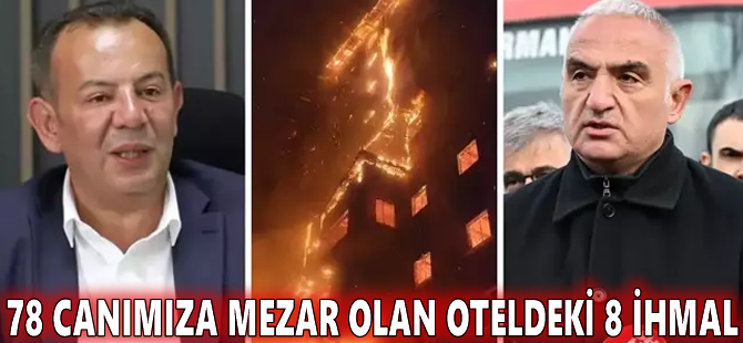 78 canımıza mezar olan oteldeki 8 ihmal