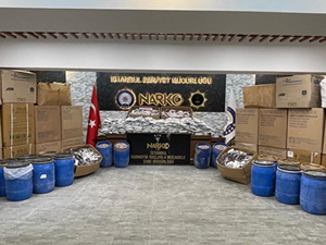 İstanbul'da 4,5 milyon sentetik ecza hap ele geçirildi