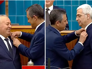 Demokrat Parti'den istifa eden Cemal Enginyurt ve Salih Uzun CHP'ye katıldı