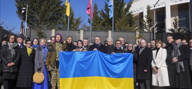 Ukrayna'nın Ankara Büyükelçiliği anma programı düzenledi