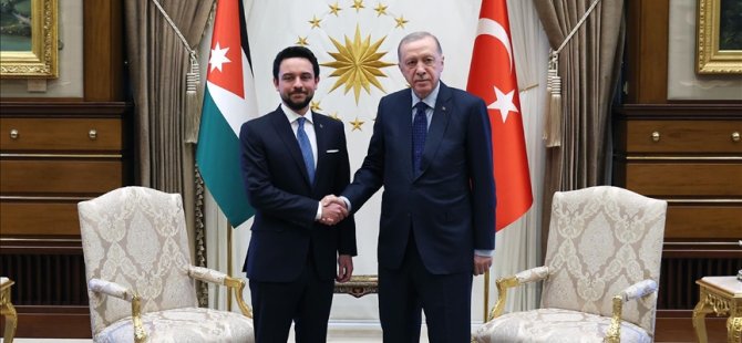 Erdoğan, Hüseyin Bin Abdullah'ı kabul etti