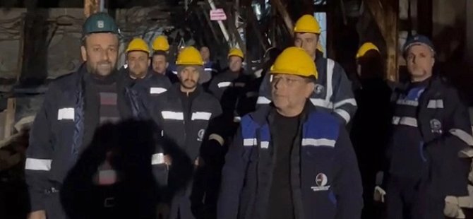 İşçiler, kendilerini madene kapattı!
