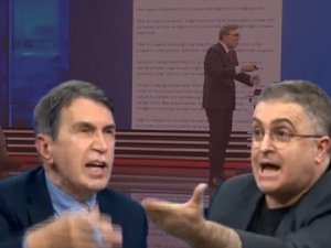 TV100'de kavga: “Diyanet gibi dalga geçiyorsun”