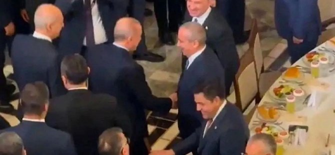 TBMM iftarı öncesinde Cumhurbaşkanı Erdoğan ve Sırrı Süreyya Önder ne konuştu?