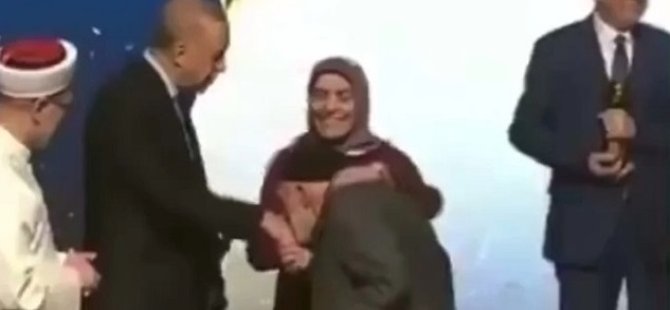Bir yaşlımız daha Erdoğan’ın elini öptü!