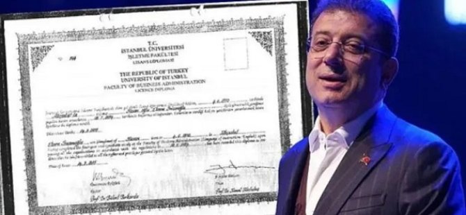 Ekrem İmamoğlu'nun diploması iptal edilirse ne olur?