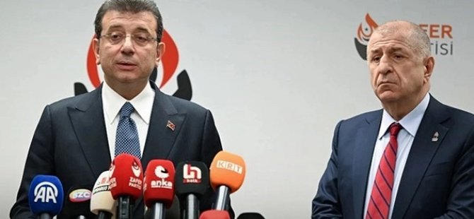 Ümit Özdağ ve Ekrem İmamoğlu görüştü!