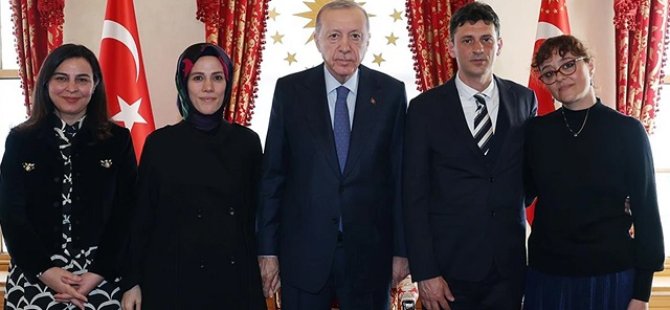 Cumhurbaşkanı Erdoğan, Minguzzi ailesiyle görüştü