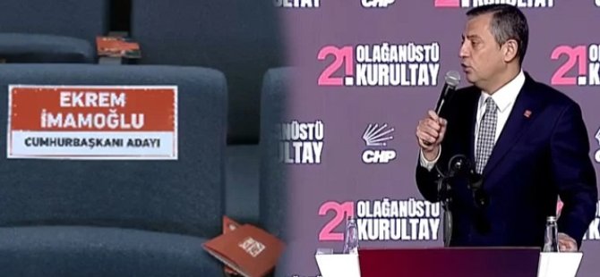 Özgür Özel, yeniden CHP Genel Başkanı oldu!