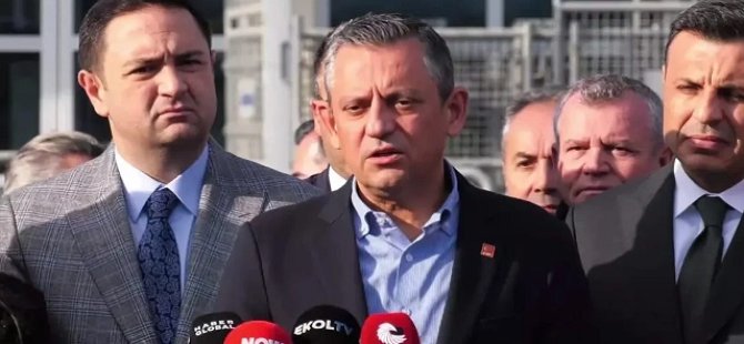 Özgür Özel'den Ekrem İmamoğlu'na ziyaret