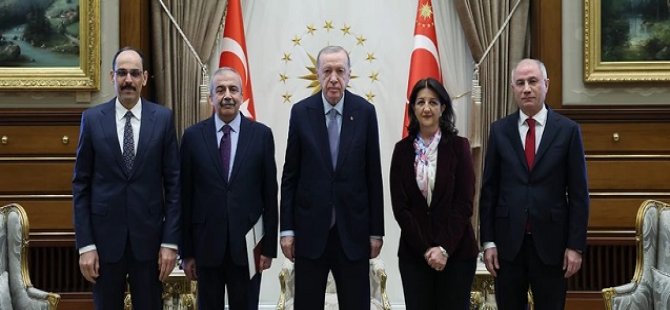 Cumhurbaşkanı Erdoğan, İmralı heyetini kabul etti!