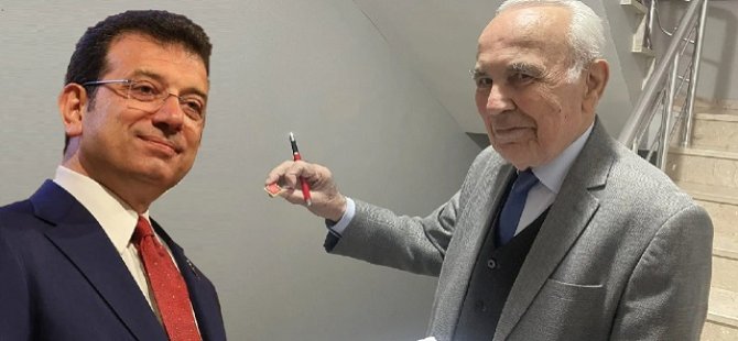 85’lik Cemil amca’dan Ekrem İmamoğlu’na destek!