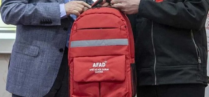 Deprem çantası için kritik uyarı!