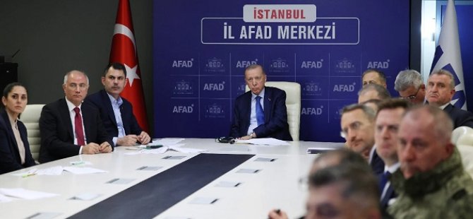Erdoğan'dan deprem denetimi!